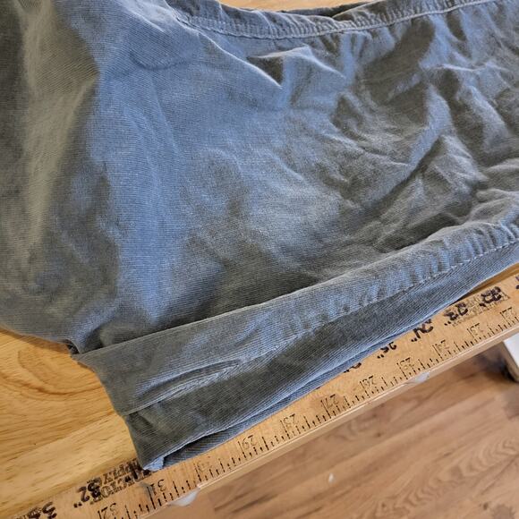 NWT Calvin Klein Jeans Gray Corduroy Straight Leg Sz. 16 Cotton Stretch - Picture 8 of 14